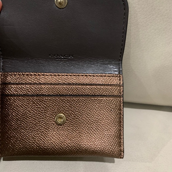 Coach Glitter Card Case - Picture 3 of 6